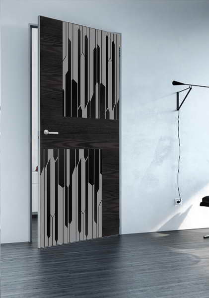 Межкомнатная дверь GRADDOOR AL15 (Скрытая коробка)