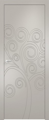 Дверь межкомнатная эмаль GRADDOOR Line 41 ДГ